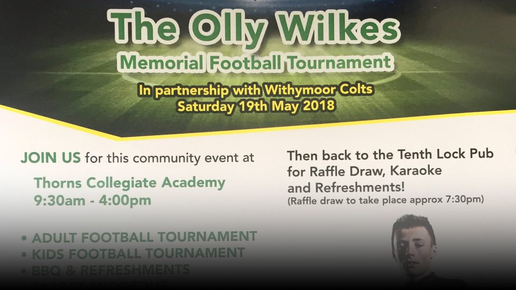 Olly Wilkes memorial football