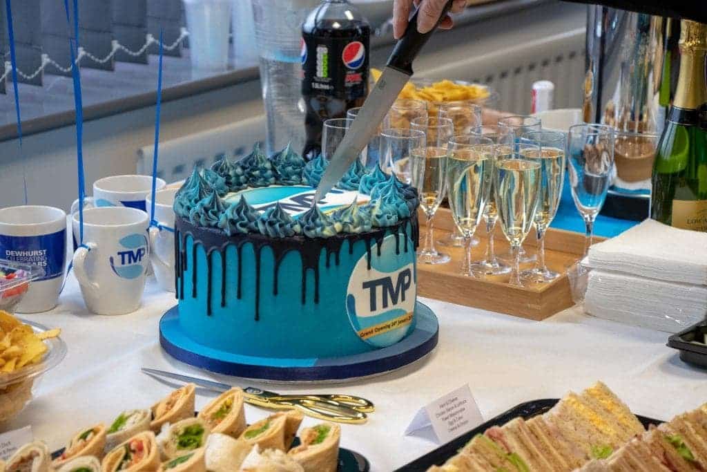 TMP Solutions Grand Opening cake